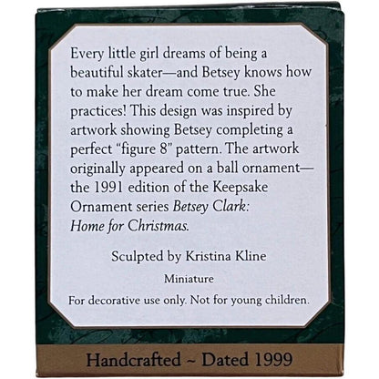 1999 Betsey's Perfect 10 Hallmark Ornament (Betsey Clark) QXM4609