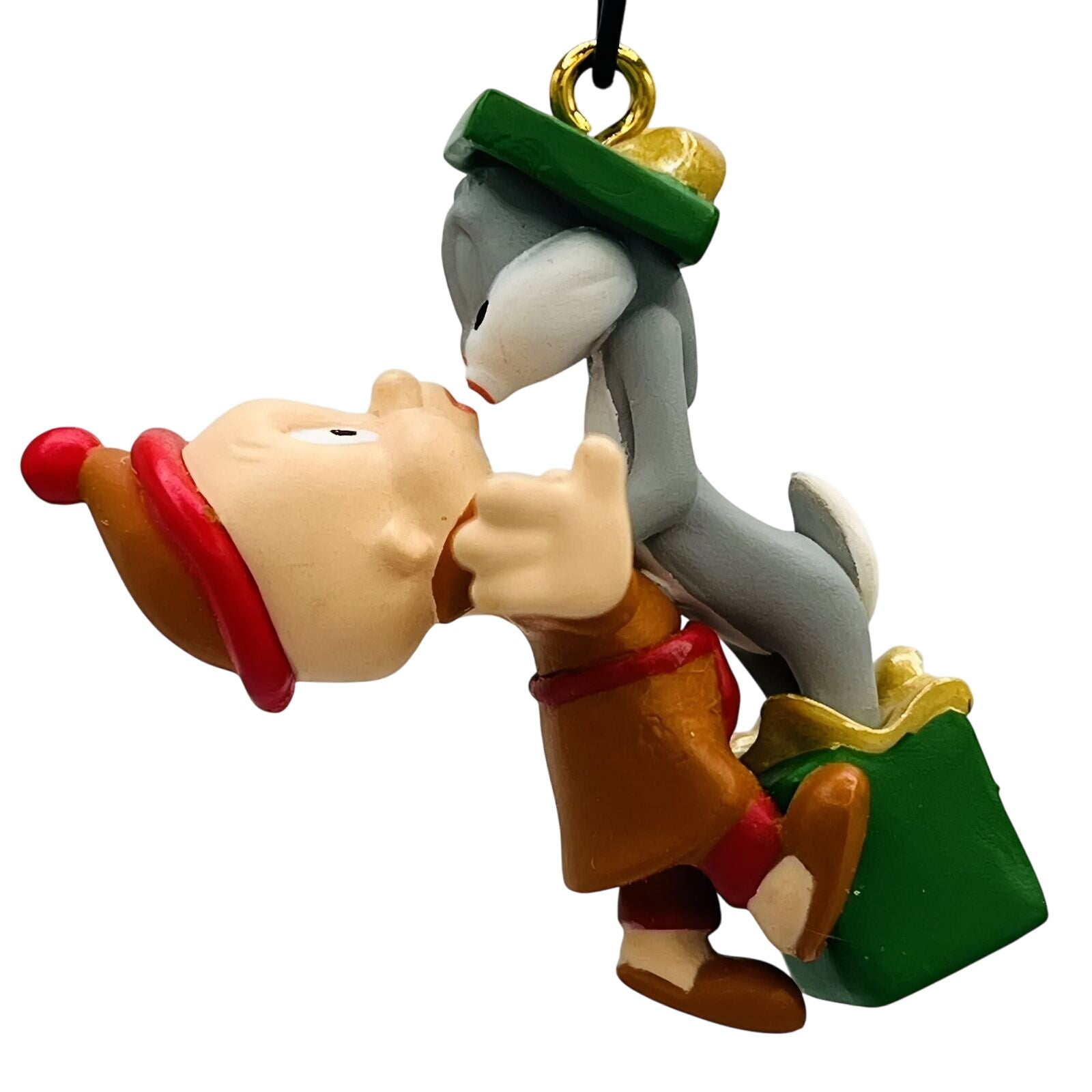 1999 Bugs Bunny and Elmer Fudd Hallmark Ornament (Looney Tunes) QXM5934