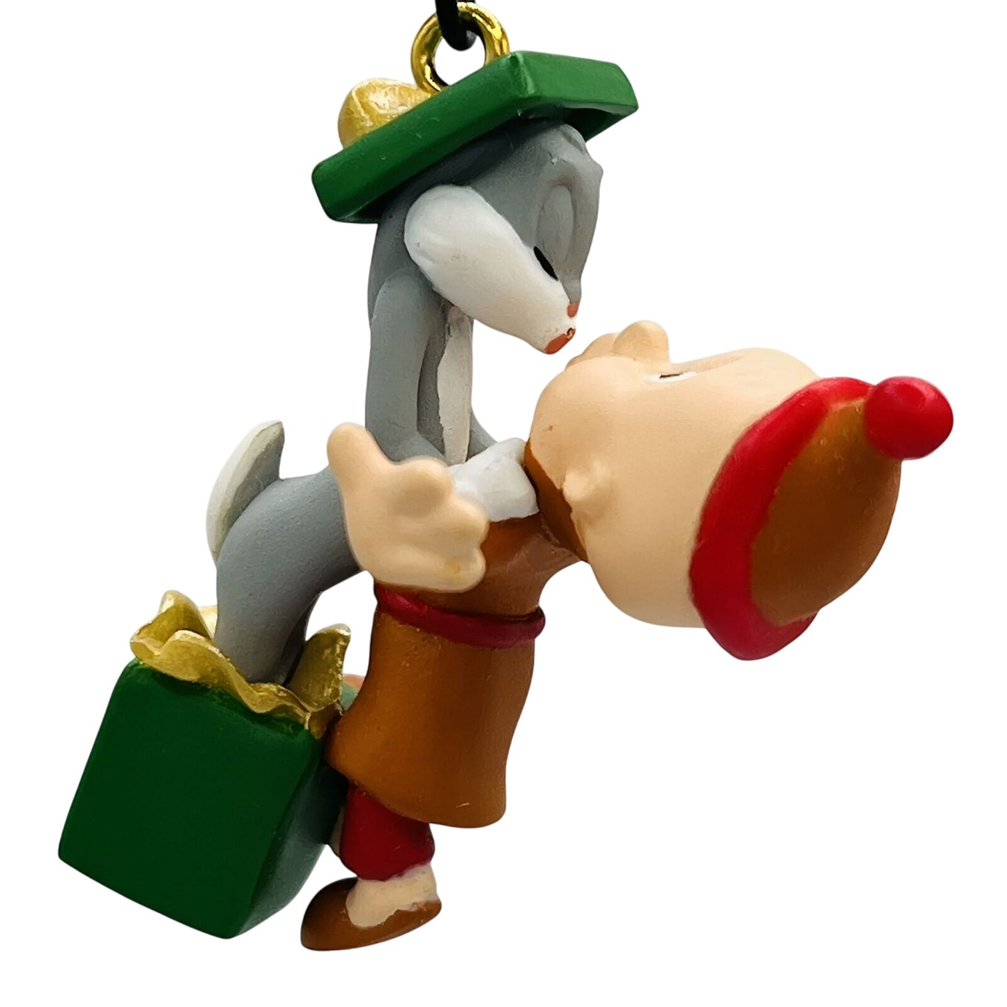 1999 Bugs Bunny and Elmer Fudd Hallmark Ornament (Looney Tunes) QXM5934