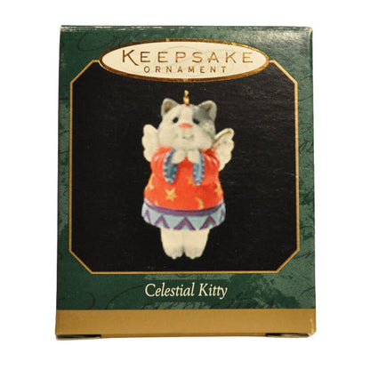 1999 Celestial Kitty Hallmark Ornament (Angel) QXM4639