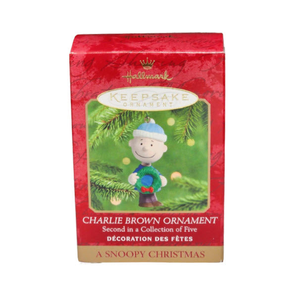 1999 Charlie Brown Ornament Hallmark Ornament (A Snoopy Christmas) QRP4191