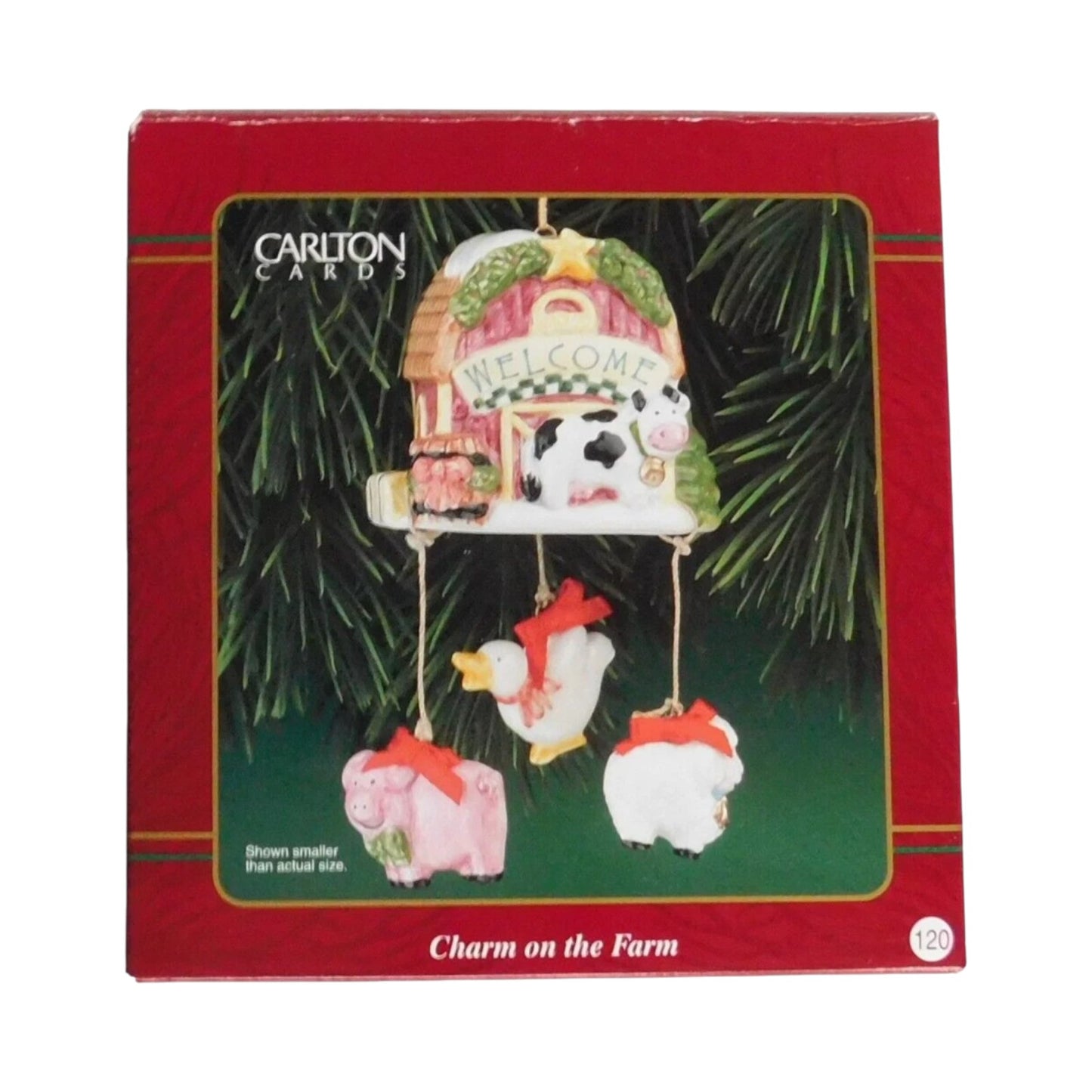 1999 Charm on the Farm Carlton Cards Ornaments (Animal) CXOR-124A Image2