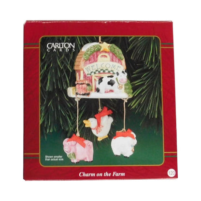 1999 Charm on the Farm Carlton Cards Ornaments (Animal) CXOR-124A Image2