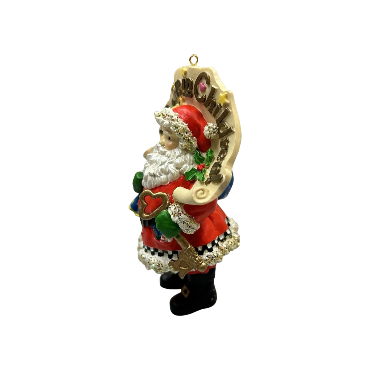 1999 Christmas is for Christmas Carlton Cards Ornaments (Santa Claus) CXOR-200A Image3