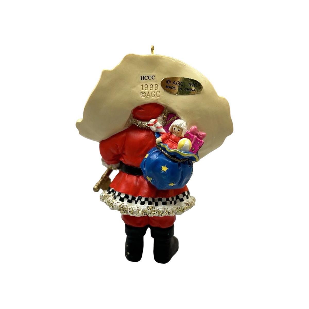 1999 Christmas is for Christmas Carlton Cards Ornaments (Santa Claus) CXOR-200A Image4