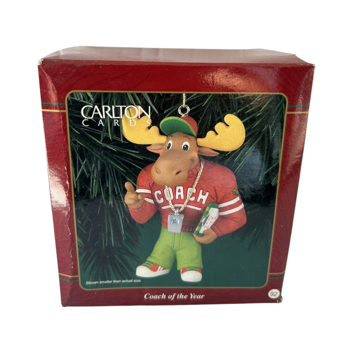 1999 Coach of the Year Carlton Cards Ornaments (Sports & Activities) CXOR-101A Image2