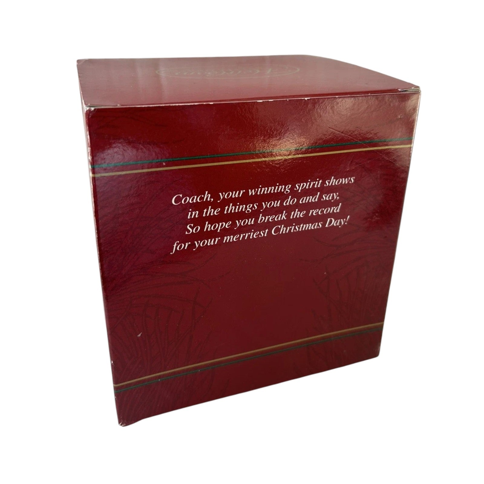 1999 Coach of the Year Carlton Cards Ornaments (Sports & Activities) CXOR-101A Image4