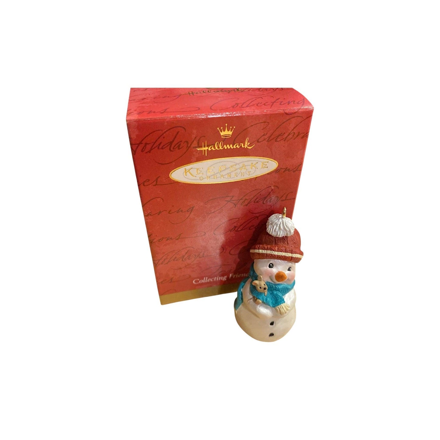 1999 Collecting Friends (Santa Claus) Hallmark Ornament QXC4679 Image2