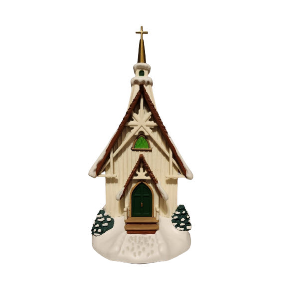 1999 Colonial Church Hallmark Ornament (Candlelight Services) QLX7387