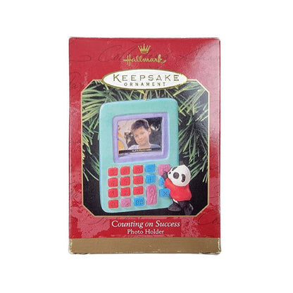 1999 Counting on Success Hallmark Ornament (Photo Holder) QX6707