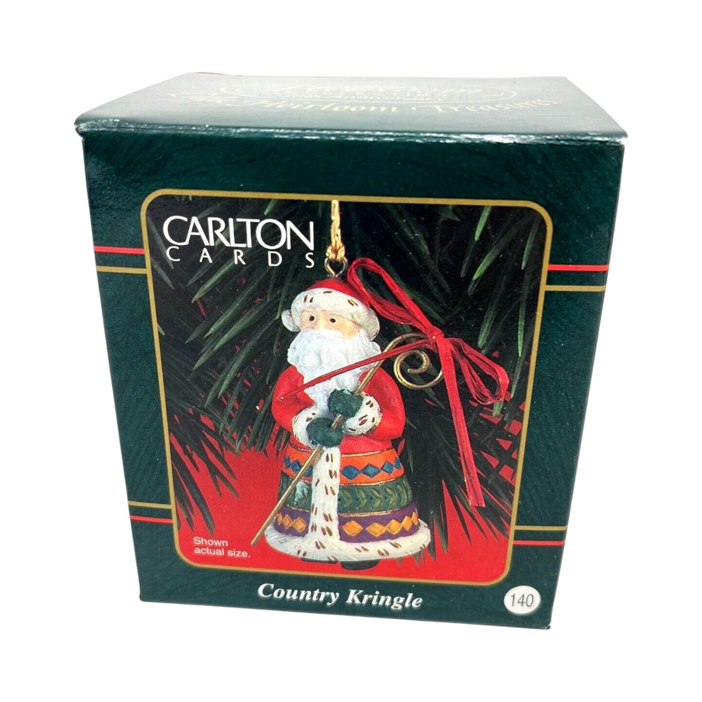 1999 Country Kringle Carlton Cards Ornaments (Santa Claus) CXOR-151A Image2