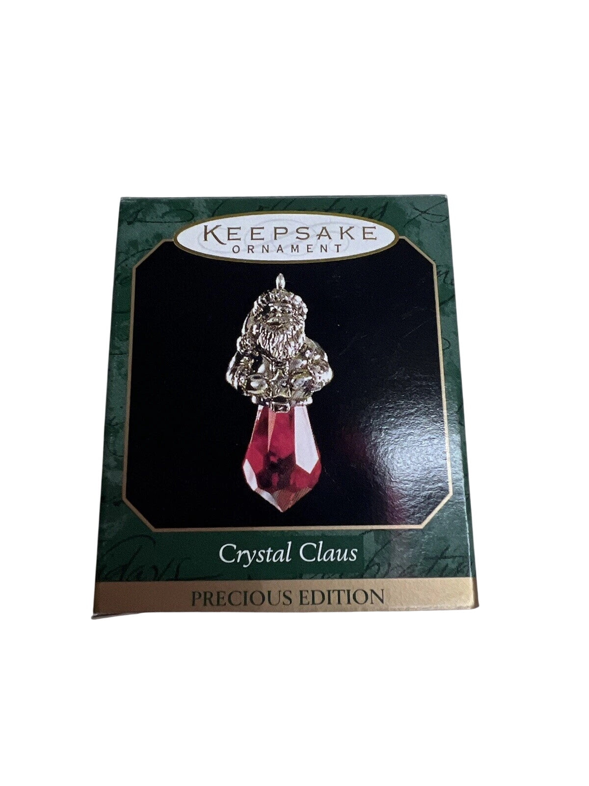 1999 Crystal Claus Hallmark Ornament (Precious Editions) QXM4637