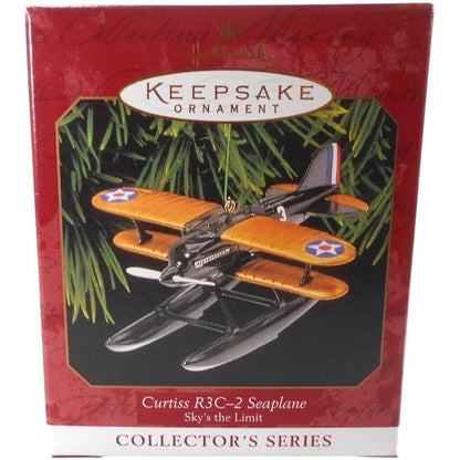 1999 Curtiss R3C‑2 Seaplane Hallmark Ornament (Sky's the Limit) QX6387