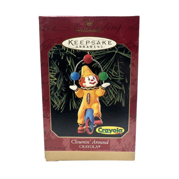 1999 Cyarola Clowin' Around Hallmark Ornament (Crayola) QX6487