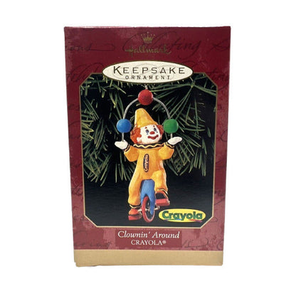1999 Cyarola Clowin' Around Hallmark Ornament (Crayola) QX6487