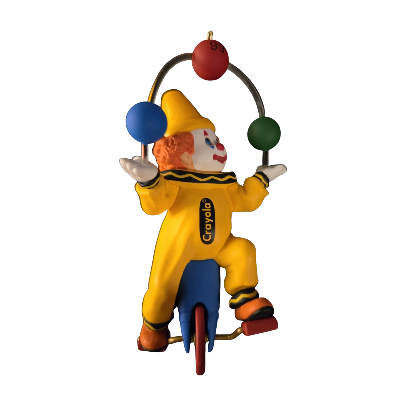 1999 Cyarola Clowin' Around Hallmark Ornament (Crayola) QX6487 Image1