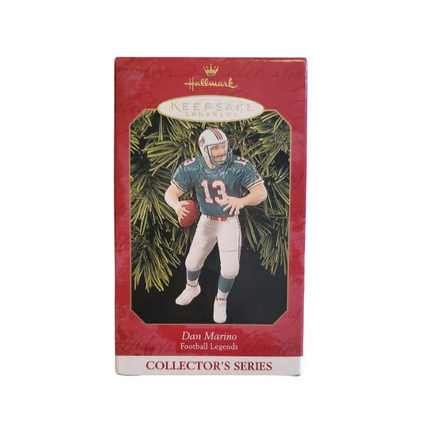 1999 Dan Marino Hallmark Ornament (Football Legends) QXI4029