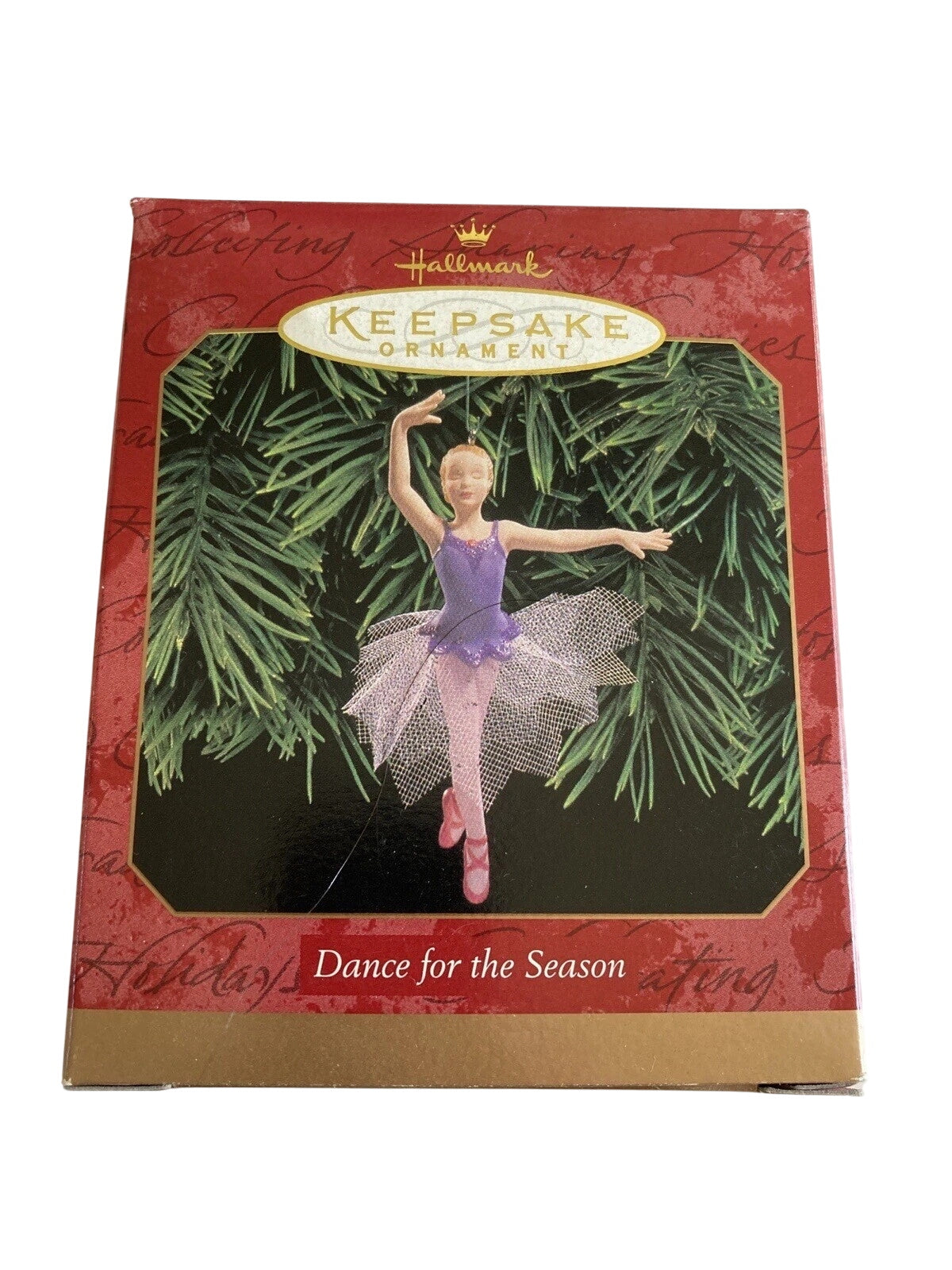1999 Dance for the Season Hallmark Ornament (Ballet) QX6587