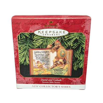 1999 David and Goliath Hallmark Ornament (Favorite Bible Stories) QX6447