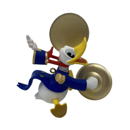 1999 Donald Plays the Cymbals Hallmark Ornament (Mickey's Holiday Parade) QXD4057