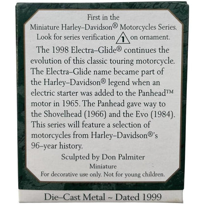 1999 Electra-Glide Hallmark Ornament (Harley-Davidson) QXI6137
