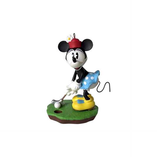 1999 Final Putt - Minnie Mouse Hallmark Ornament (Golf) QEO8349 Image1