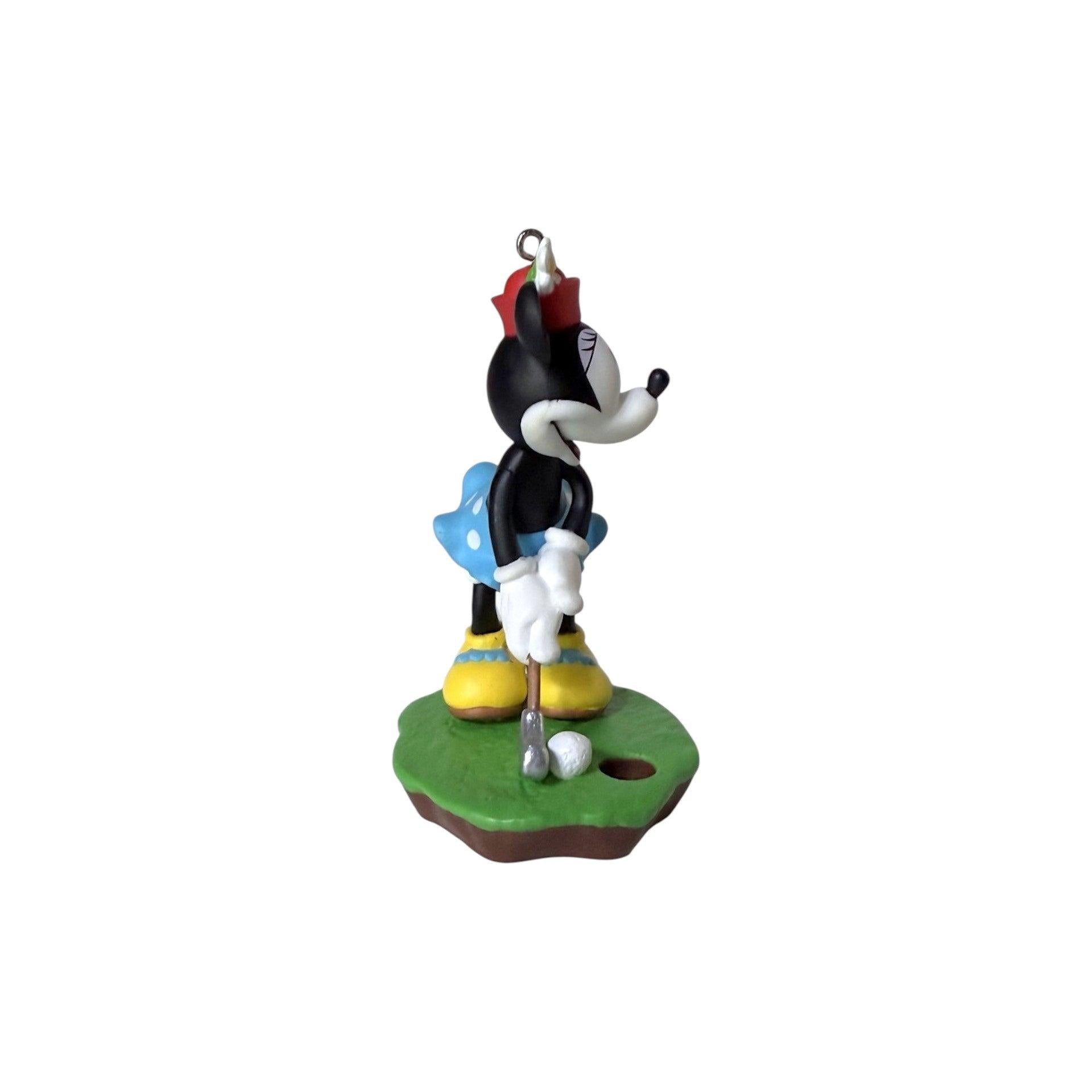 1999 Final Putt - Minnie Mouse Hallmark Ornament (Golf) QEO8349 Image3