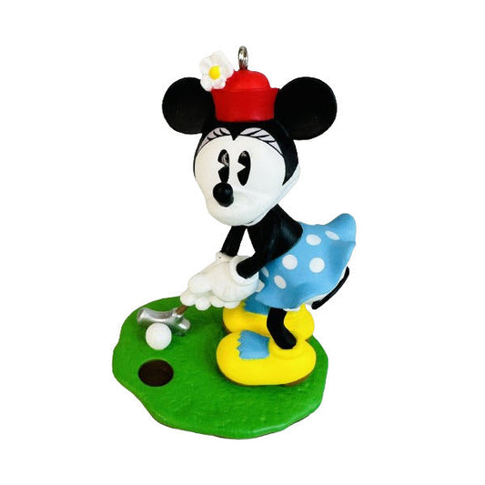 1999 Final Putt - Minnie Mouse Hallmark Ornament (Golf) QEO8349