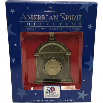 1999 Georgia Quarter Ornament Hallmark Ornament (50 State Quarters) QMP9403