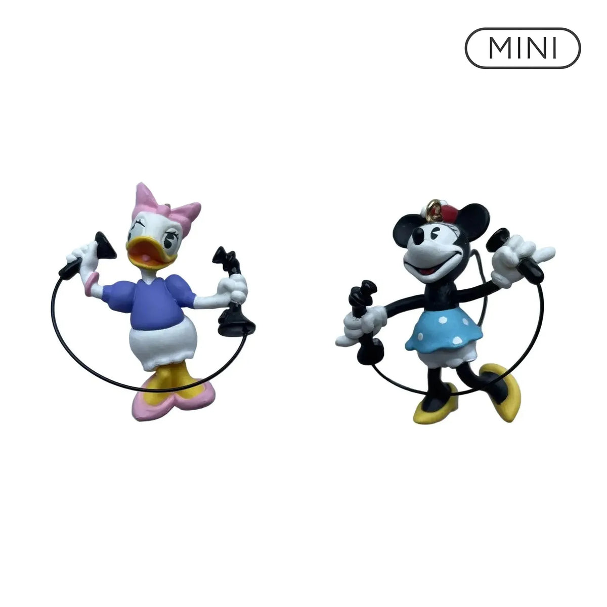 1999 Girl Talk Hallmark Ornament (Mickey & Co) QXD4069 Image1