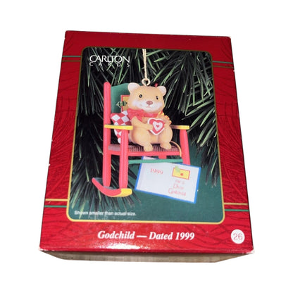 1999 Godchild Carlton Cards Ornaments (Godchild) CXOR-029A Image2