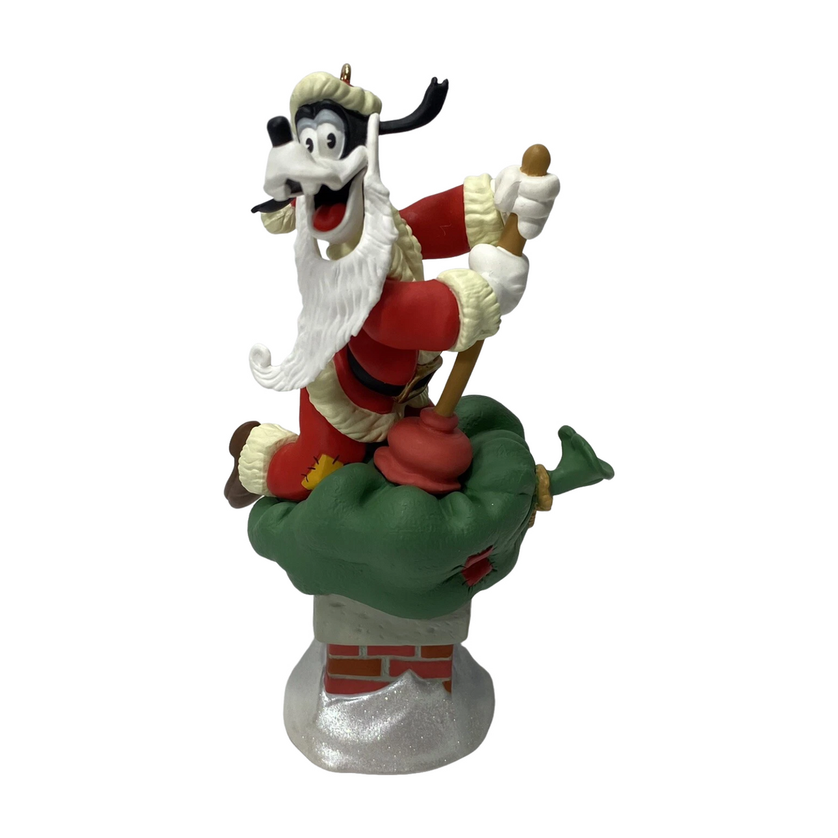 1999 Goofy As Santa's Helper Hallmark Ornament (Mickey & Co.) QXD4079 Image1