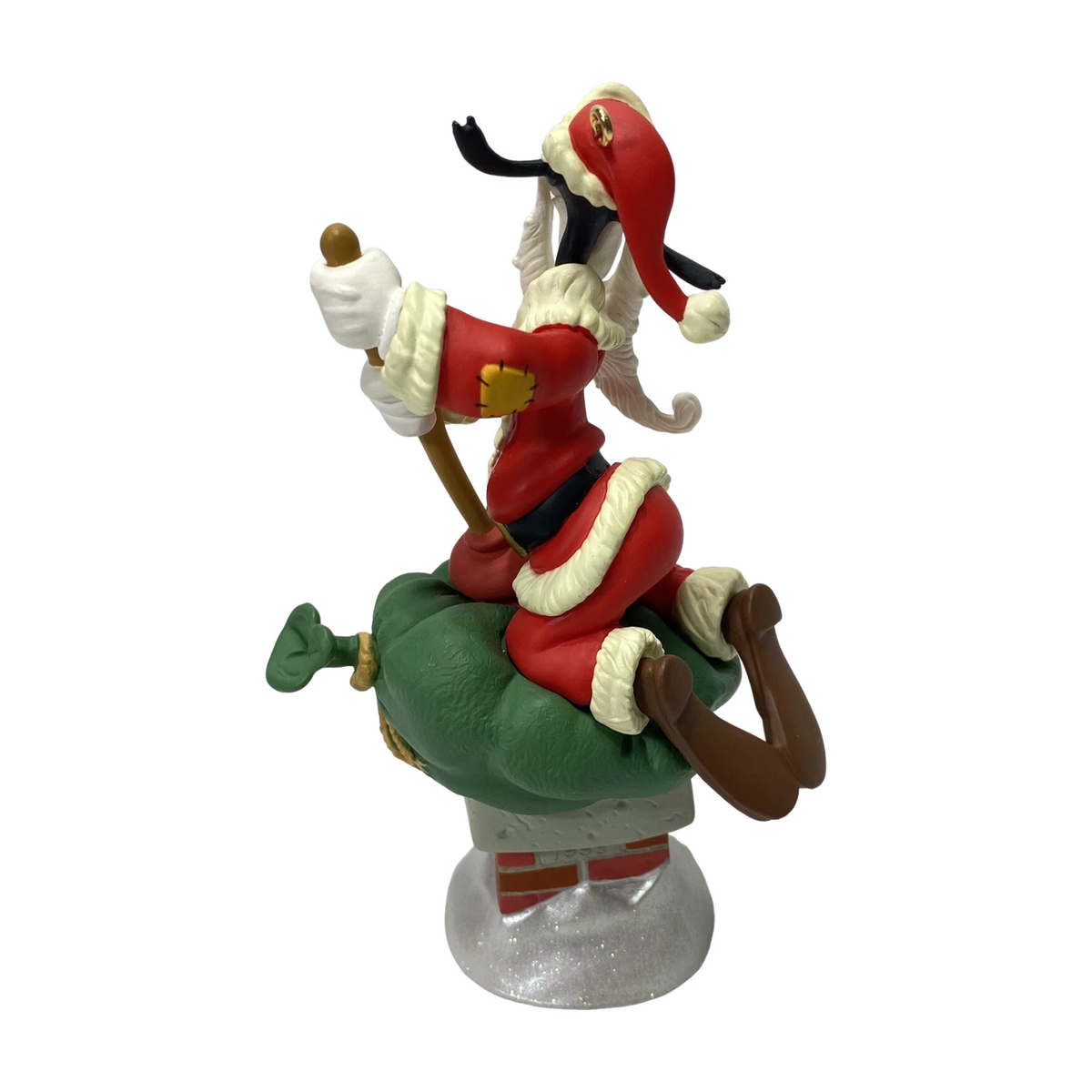 1999 Goofy As Santa's Helper Hallmark Ornament (Mickey & Co.) QXD4079 Image4
