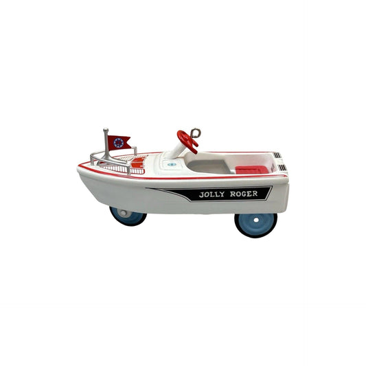 1999 Hallmark Ornament (1968) Jolly Roger Flagship Hallmark Ornament (Kiddie Car Classics) QX6279 Image1