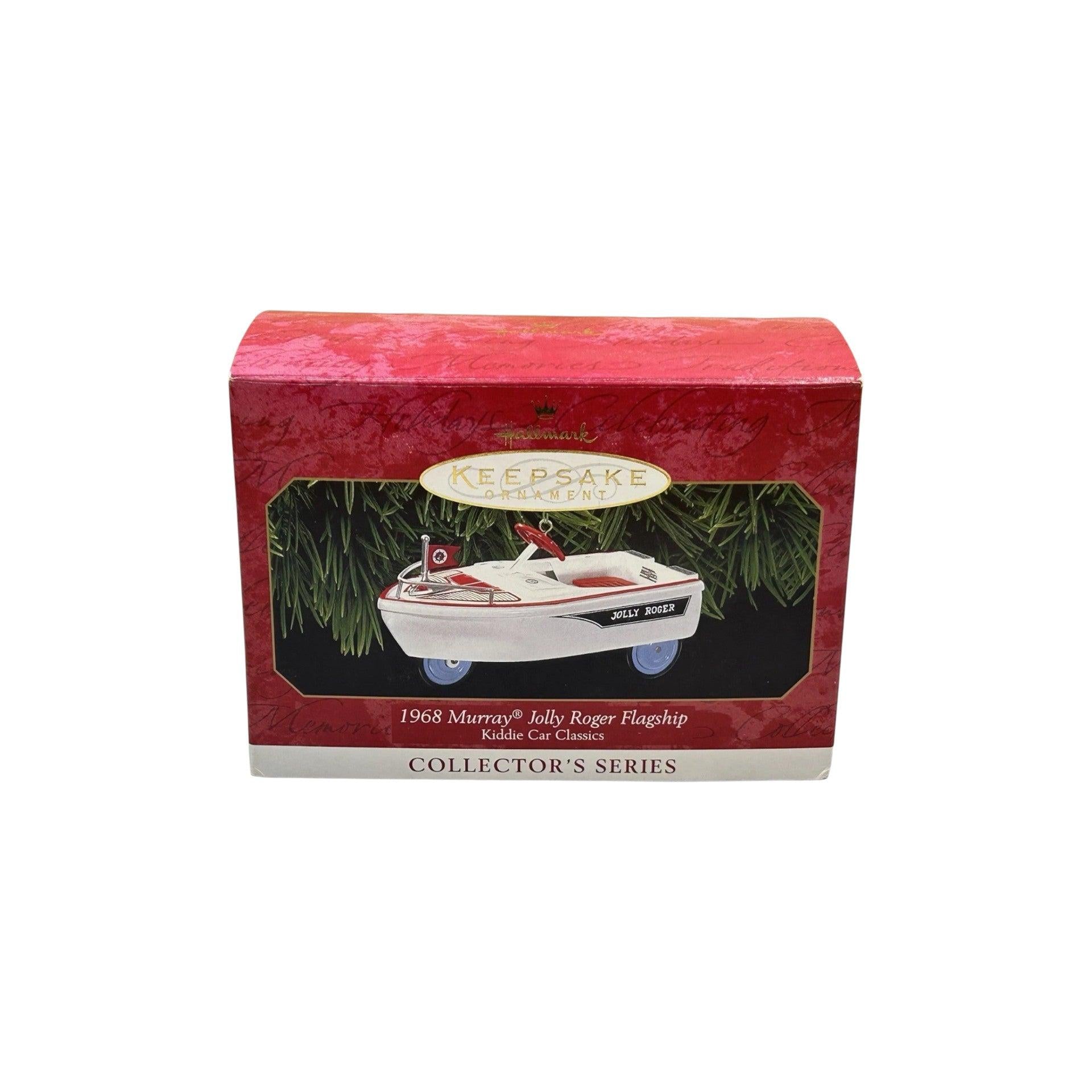 1999 Hallmark Ornament (1968) Jolly Roger Flagship Hallmark Ornament (Kiddie Car Classics) QX6279 Image2