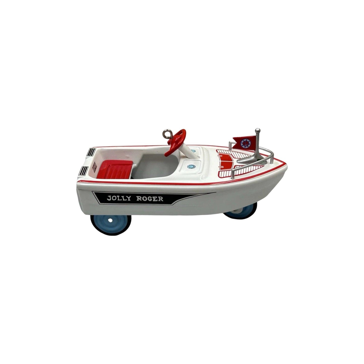 1999 Hallmark Ornament (1968) Jolly Roger Flagship Hallmark Ornament (Kiddie Car Classics) QX6279 Image5
