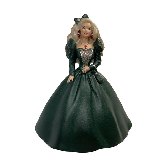 1999 Hallmark Ornament (1991) Happy Holidays Barbie Doll Hallmark Ornament (Holiday Barbie Collector's Club) QXC4507 Image1