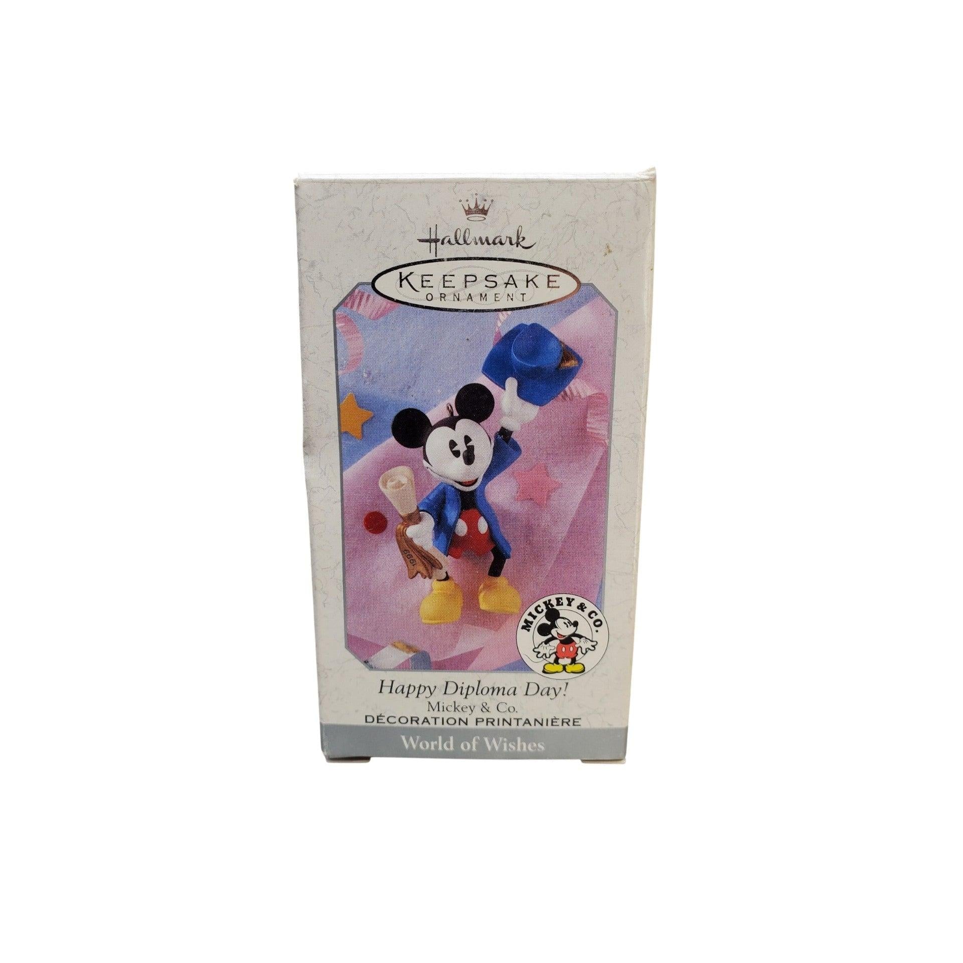 1999 Happy Diploma Day! Hallmark Ornament (Mickey & Co) QEO8357 Image2