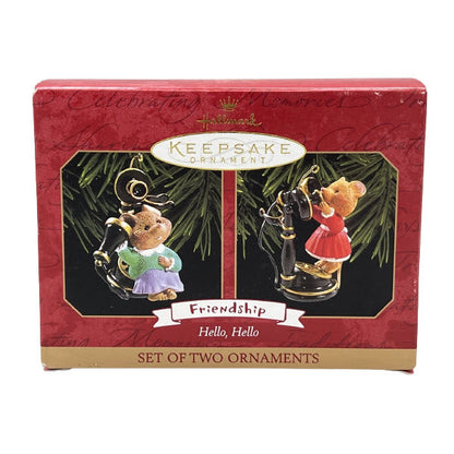 1999 Hello, Hello Hallmark Ornament (Friendship Set) QX6777