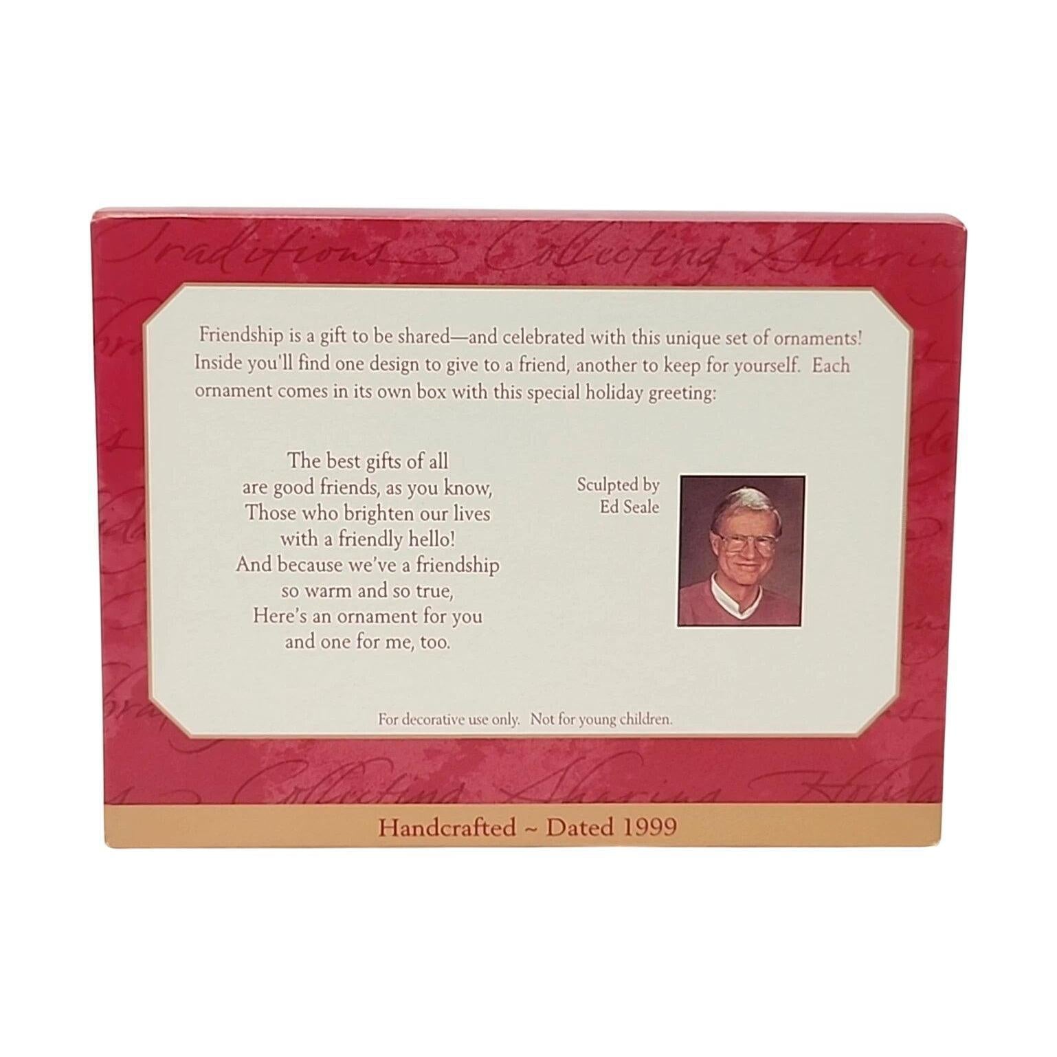 1999 Hello, Hello Hallmark Ornament (Friendship Set) QX6777 Image6