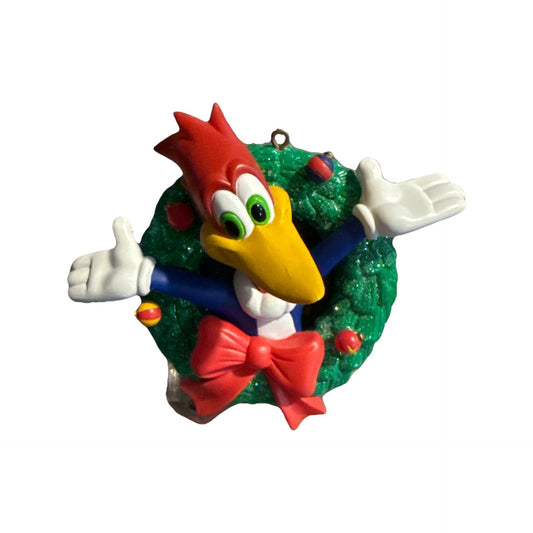 1999 Ho-Ho-Heh-Ho-Ho, Hohohoho! - Woody Woodpecker Carlton Cards Ornaments (TV Shows) CXOR-046A Image1