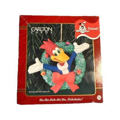 1999 Ho-Ho-Heh-Ho-Ho, Hohohoho! - Woody Woodpecker Carlton Cards Ornaments (TV Shows) CXOR-046A Image2