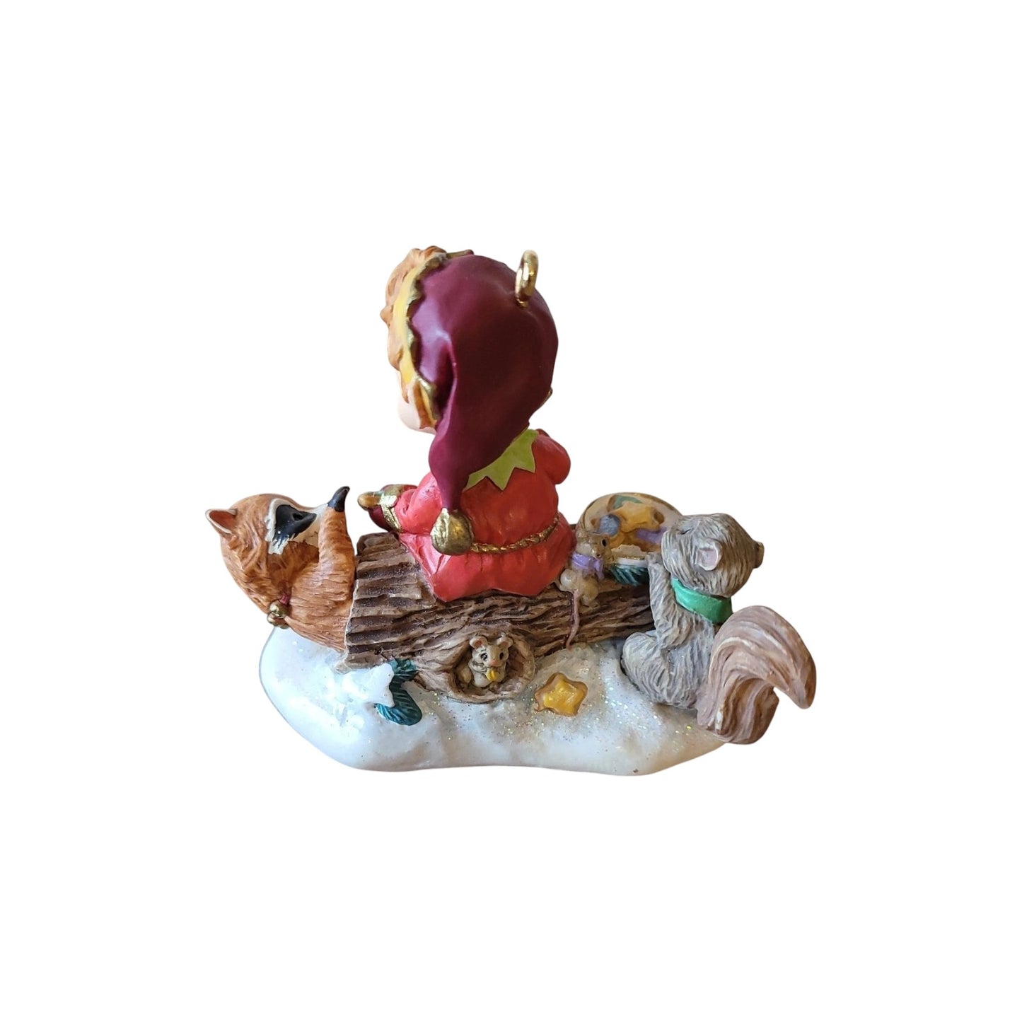 1999 Hollow Log Café (Animal) Hallmark Ornament QXC4667 Image4