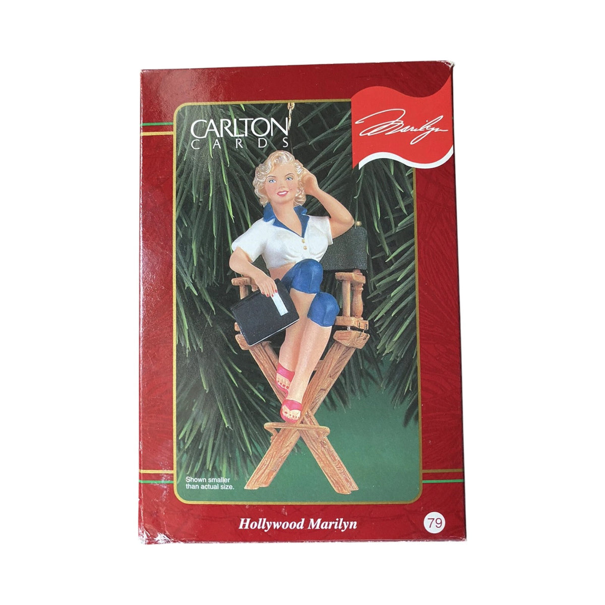 1999 Hollywood Marilyn Carlton Cards Ornaments (Marilyn Monroe) CXOR-173A Image2