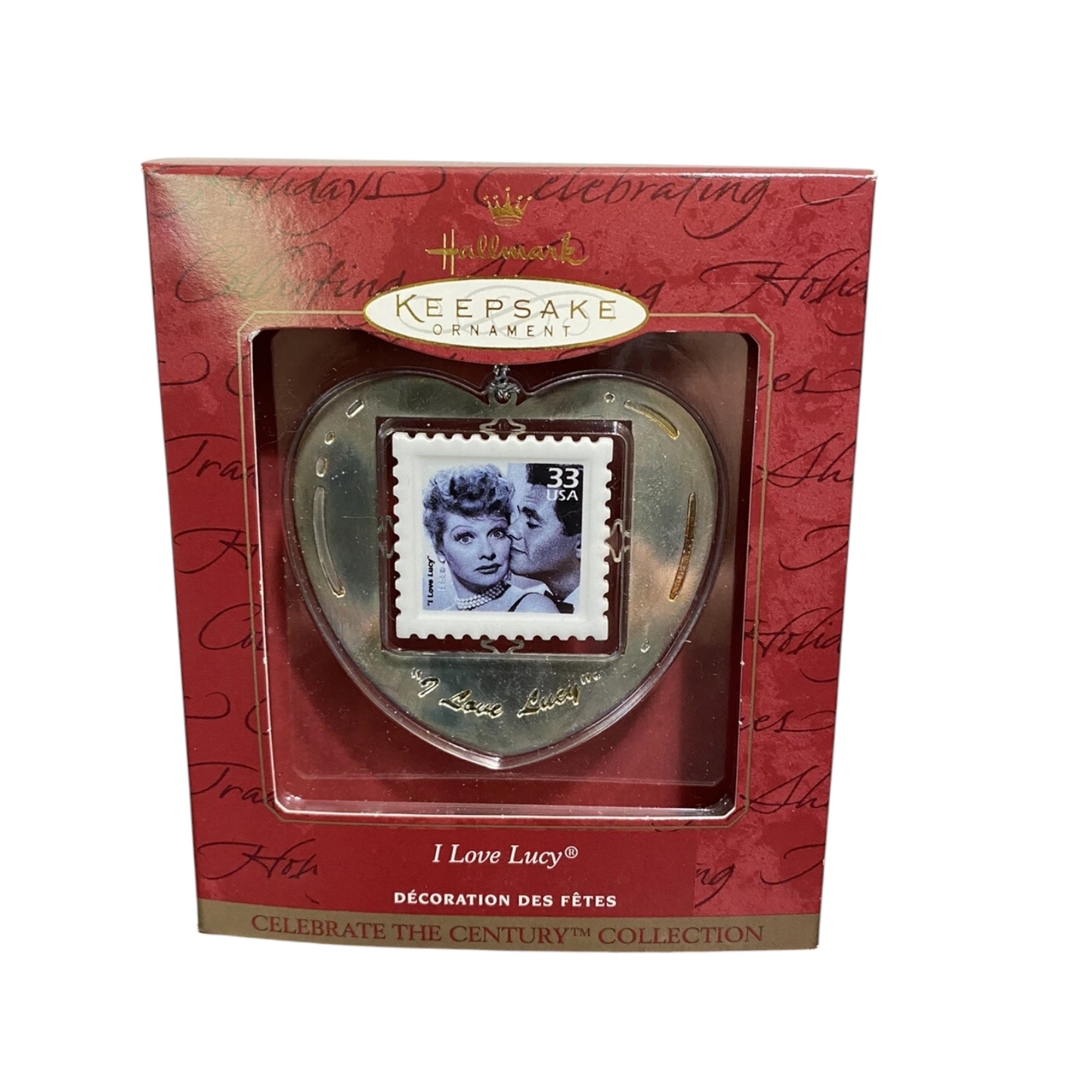 1999 I Love Lucy Hallmark Ornament (Stamp) QXI8567