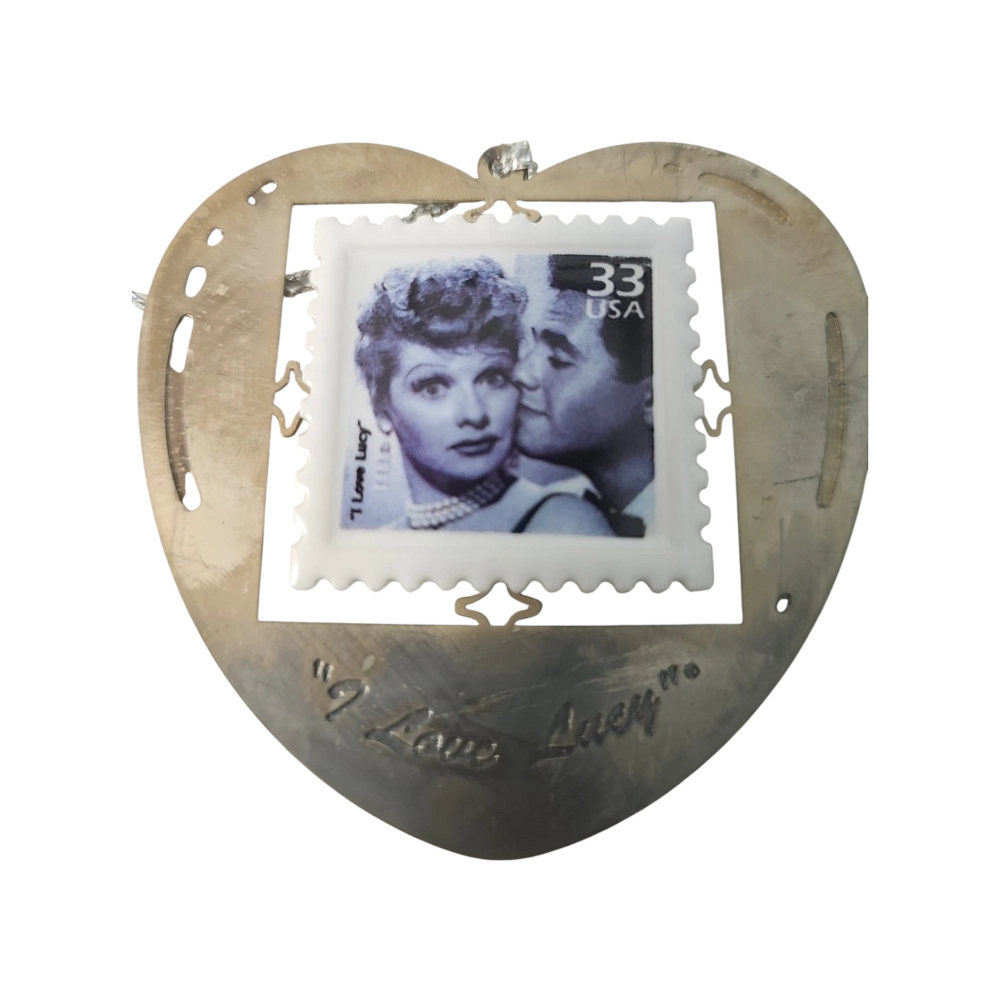 1999 I Love Lucy Hallmark Ornament (Stamp) QXI8567
