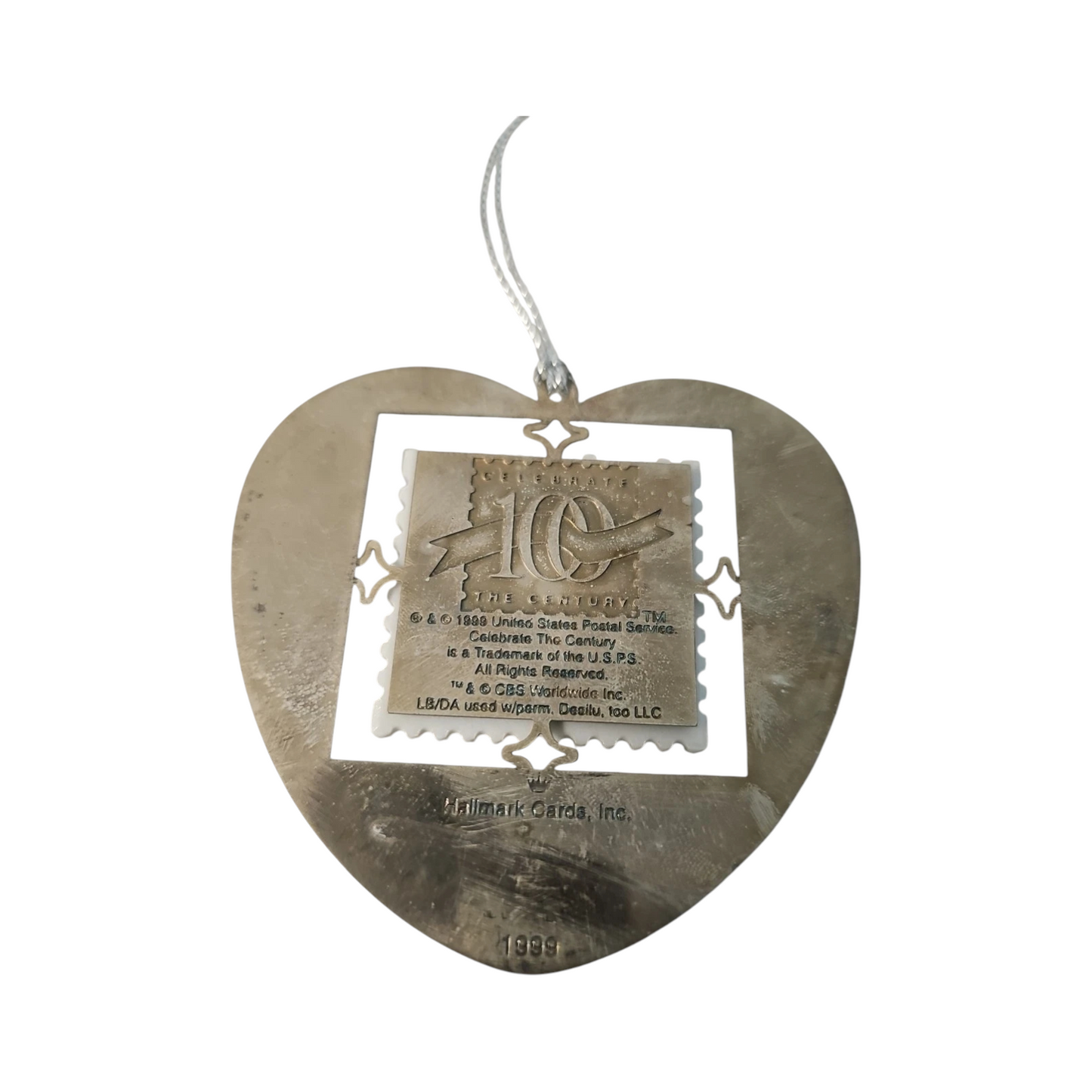 1999 I Love Lucy Hallmark Ornament (Stamp) QXI8567