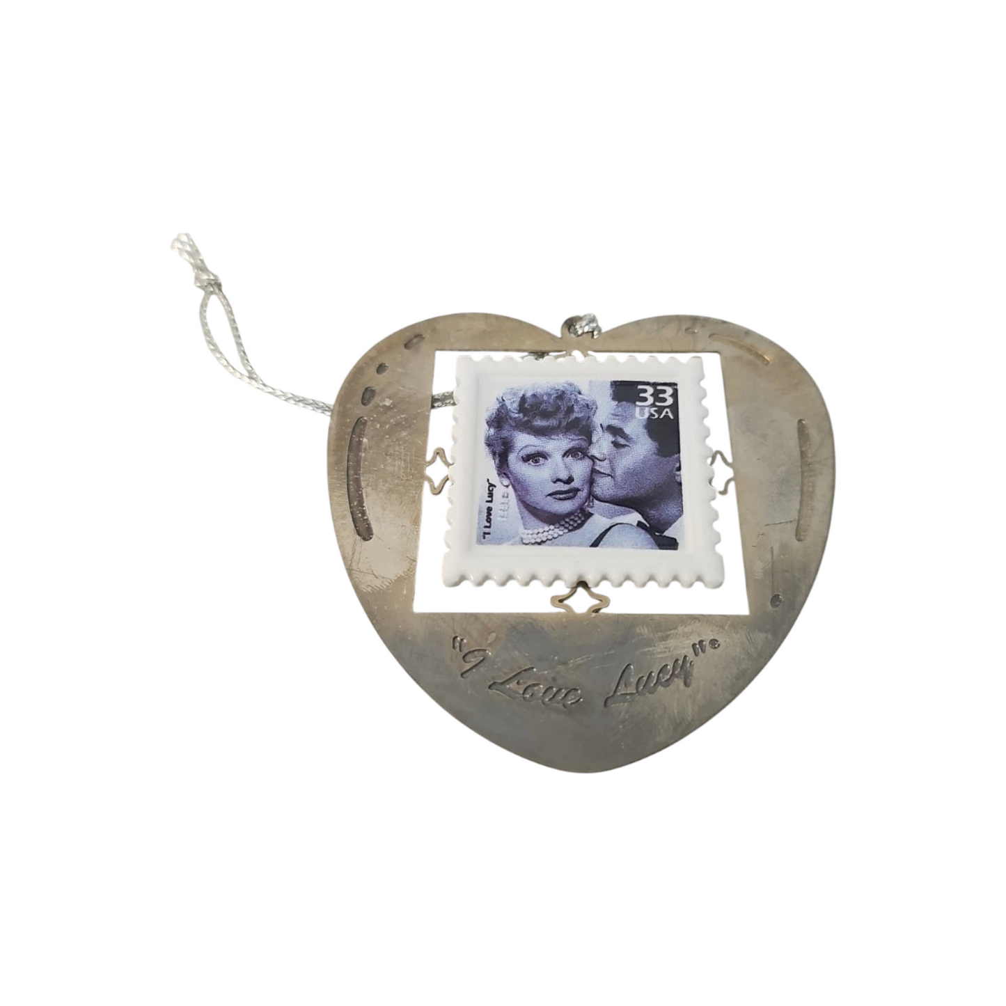 1999 I Love Lucy Hallmark Ornament (Stamp) QXI8567