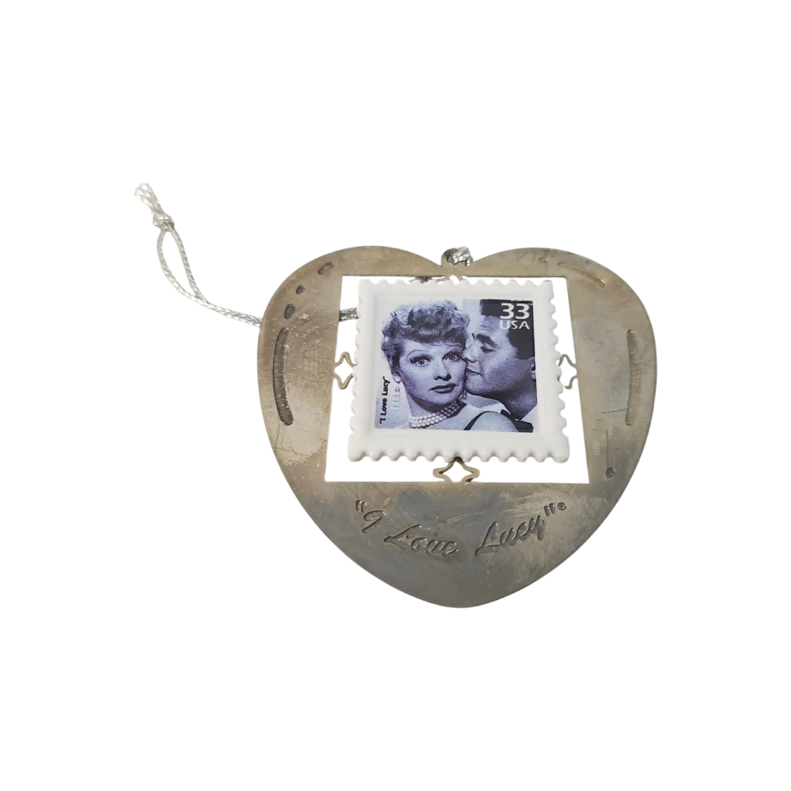1999 I Love Lucy Hallmark Ornament (Stamp) QXI8567
