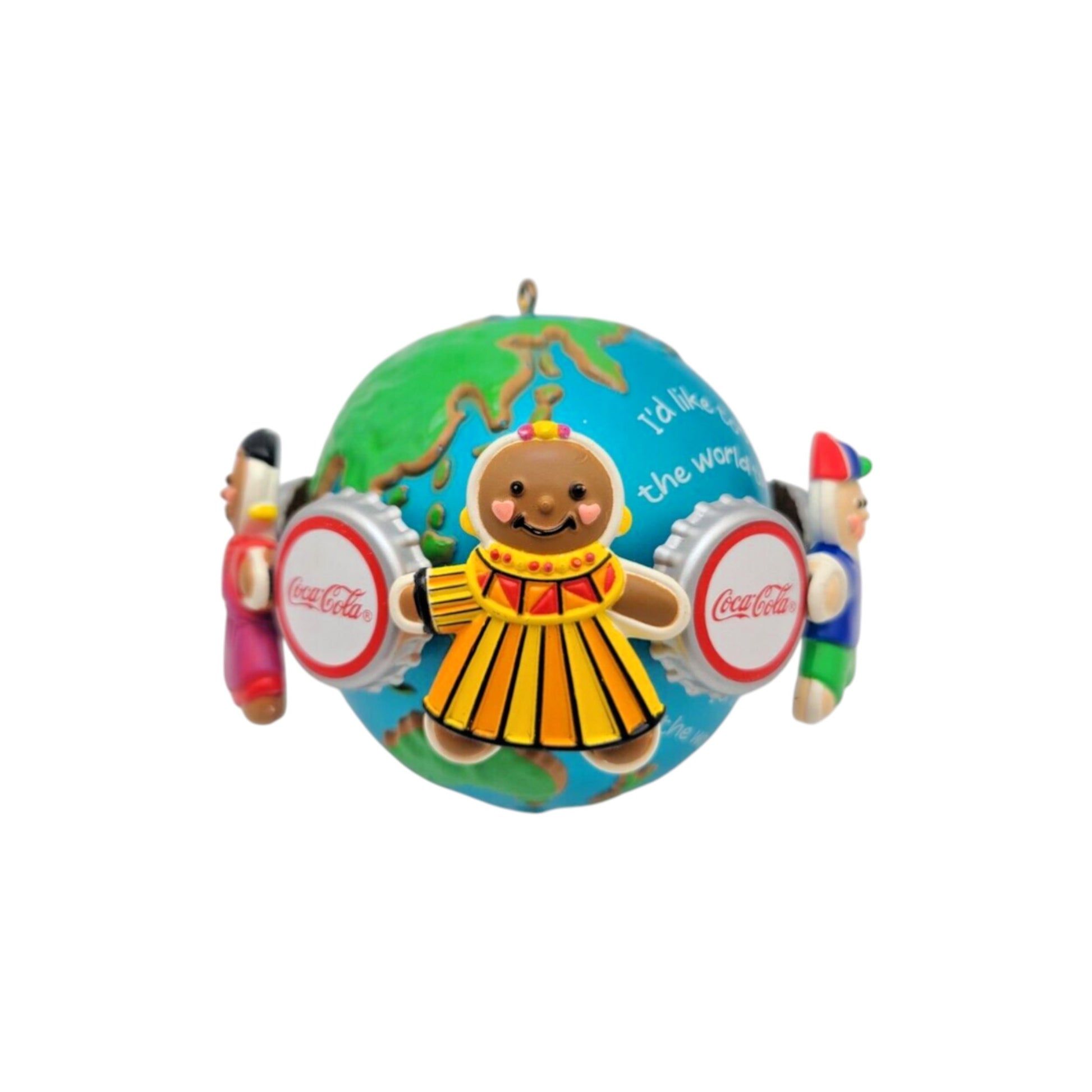 1999 I’d Like to Teach the World to Sing (Coca-Cola) (Coca-Cola) Carlton Cards Heirloom Ornament CXOR-142N Image5